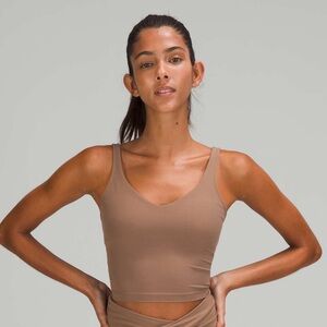 Lululemon align cropped tank cacao